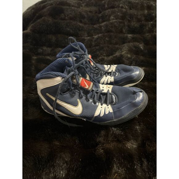 Nike Freek Navy White Wrestling Shoe 316403-411 size 10.5 shoes main image 4